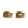 Chanel Coco Mark Heart Clip Earrings GP secondhand