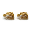 Chanel Coco Mark Heart Clip Earrings GP secondhand