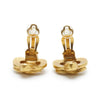Chanel Coco Mark Heart Clip Earrings GP secondhand