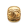Chanel Coco Mark Square Button Brooch GP secondhand