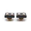 Chanel Coco Mark Pearl Square Clip Earrings secondhand