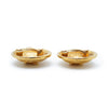 Chanel CC Logo Matelasse Button Clip Earrings GP secondhand