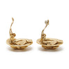 Chanel CC Logo Cut-out Clip-On Earrings GP secondhand