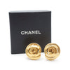 Chanel CC Logo Cut-out Clip-On Earrings GP secondhand