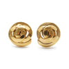 Chanel CC Logo Cut-out Clip-On Earrings GP secondhand
