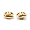 Chanel CC Logo Cut-out Clip-On Earrings GP secondhand