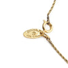 Chanel CC Logo Circle Chain Necklace GP secondhand