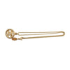 Chanel CC Logo Circle Chain Necklace GP secondhand