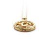 Chanel CC Logo Circle Chain Necklace GP secondhand