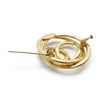 Chanel CC Logo Cut-out Brooch GP secondhand