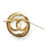 Chanel CC Logo Cut-out Brooch GP secondhand