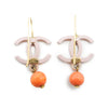 Chanel CC Logo Drop Earrings secondhand