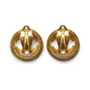 Chanel CC Logo Cut-out Clip-On Earrings GP secondhand