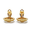 Chanel CC Logo Cut-out Clip-On Earrings GP secondhand