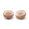 Chanel CC Logo Glitter Round Clip-On Earrings secondhand