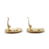 Chanel Embossed Multiple CC Clip-On Earrings GP secondhand