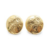 Chanel Embossed Multiple CC Clip-On Earrings GP secondhand