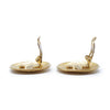 Chanel Embossed Multiple CC Clip-On Earrings GP secondhand