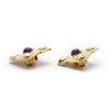 Chanel Gripoix Diamond-Shaped Clip-On Earrings GP secondhand
