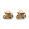 Chanel CC Logo Round Clip-On Earrings GP secondhand