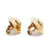 Chanel CC Logo Round Clip-On Earrings GP secondhand
