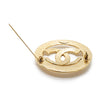Chanel CC Logo Cut-out Brooch GP secondhand