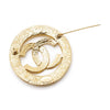 Chanel CC Logo Cut-out Brooch GP secondhand