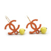 Chanel CC Logo Drop Earrings secondhand