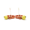 Chanel CC Logo Drop Earrings secondhand