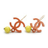 Chanel CC Logo Drop Earrings secondhand