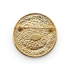 Chanel Lion Medallion Brooch GP secondhand