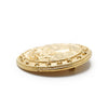 Chanel Lion Medallion Brooch GP secondhand