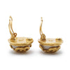 Chanel Multiple CC Artificial Pearl Round Clip-On Earrings GP secondhand
