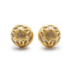 Chanel Multiple CC Artificial Pearl Round Clip-On Earrings GP secondhand
