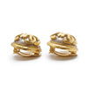 Chanel Multiple CC Artificial Pearl Round Clip-On Earrings GP secondhand