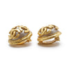 Chanel Multiple CC Artificial Pearl Round Clip-On Earrings GP secondhand