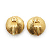 Chanel CC Logo Artificial Pearl Round Clip-On Earrings GP secondhand