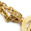 Chanel CC Logo Filigree Cut-out Chain Necklace GP secondhand