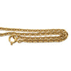 Chanel CC Logo Filigree Cut-out Chain Necklace GP secondhand