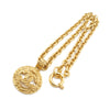 Chanel CC Logo Filigree Cut-out Chain Necklace GP secondhand
