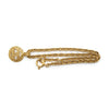 Chanel CC Logo Filigree Cut-out Chain Necklace GP secondhand