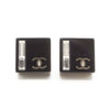 Chanel CC Logo Square Earrings secondhand