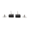 Chanel CC Logo Square Earrings secondhand