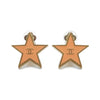Chanel CC Logo Star Clip-On Earrings GP secondhand
