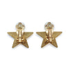 Chanel CC Logo Star Clip-On Earrings GP secondhand