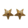 Chanel CC Logo Star Clip-On Earrings GP secondhand
