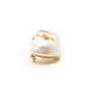 Chanel CC Logo Artificial Pearl Safety Pin Brooch GP secondhand