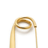Chanel CC Logo Artificial Pearl Safety Pin Brooch GP secondhand