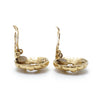 Chanel CC Logo Cut-out Round Clip-On Earrings GP secondhand