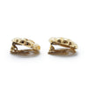 Chanel CC Logo Cut-out Round Clip-On Earrings GP secondhand